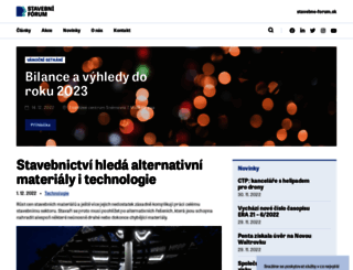 stavebni-forum.cz screenshot