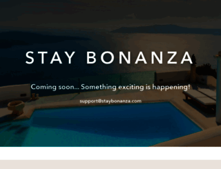 staybonanza.com screenshot