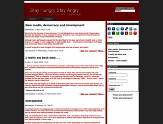 stayhungrystayangry.com screenshot