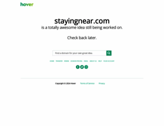 stayingnear.com screenshot