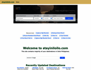 stayiniloilo.com screenshot