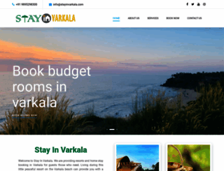 stayinvarkala.com screenshot