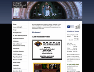 stbrigid.org screenshot