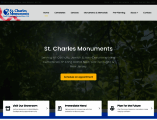 stcharlesmonuments.net screenshot