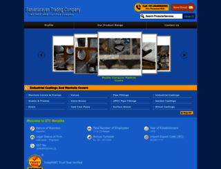 stcmanholecovers.com screenshot