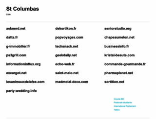 stcolumbas.net screenshot