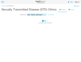 std-clinics.healthgrove.com screenshot