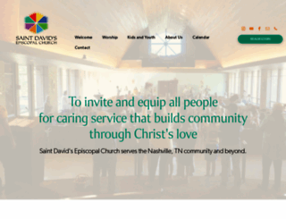 stdavidsnashville.org screenshot