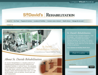 stdavidsrehab.com screenshot