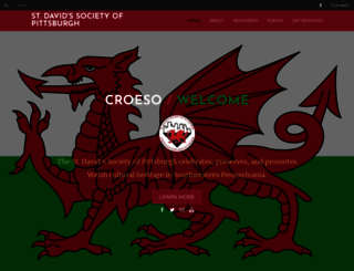 stdavidssociety.org screenshot