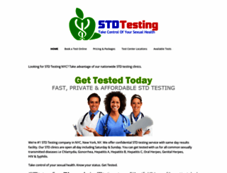 stdtestingnycity.com screenshot