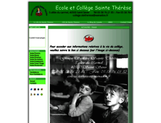 ste-therese-40.triade-educ.com screenshot