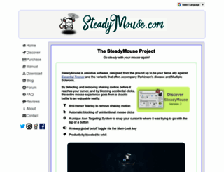 steadymouse.com screenshot