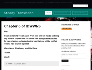 steadytranslation.wordpress.com screenshot