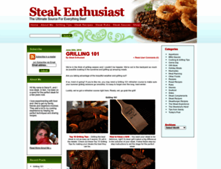 steak-enthusiast.com screenshot