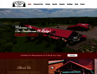 steakhouseandlodge.com screenshot