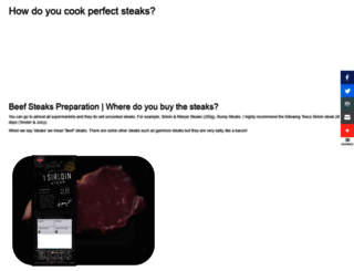 steakovercooked.com screenshot