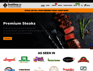steakshop.ca screenshot