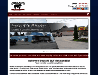 steaksnstuffmarket.com screenshot