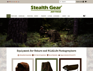 stealth-gear.com screenshot