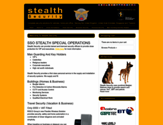 stealth-security.co.uk screenshot