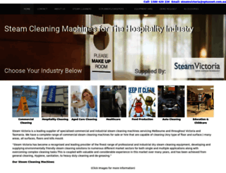 steam-cleaners.com.au screenshot