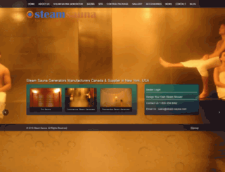 steam-sauna.com screenshot
