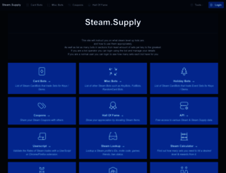 steam.supply screenshot