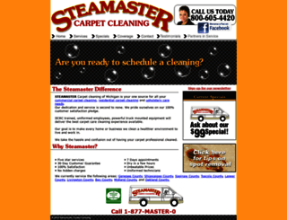 steamastercarpetcleaning.com screenshot