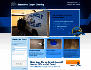 steamboatcarpetcleaning.com screenshot