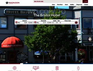 steamboathotelbristol.com screenshot