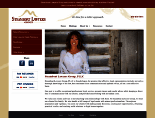 steamboatlawyersgroup.com screenshot