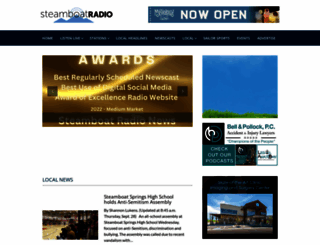 steamboatradio.com screenshot