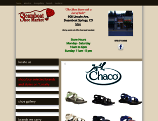 steamboatshoes.com screenshot