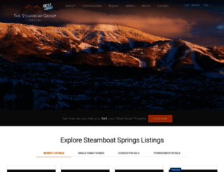 steamboatsprings-realestate.com screenshot