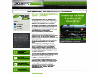 steamdays.co.uk screenshot