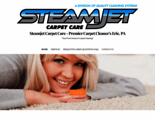 steamjetcarpetcleaning.com screenshot