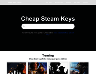steamkeyscheap.com screenshot