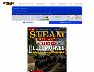 steamrailway.co.uk screenshot