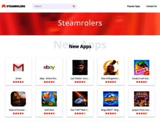steamrolers.com screenshot