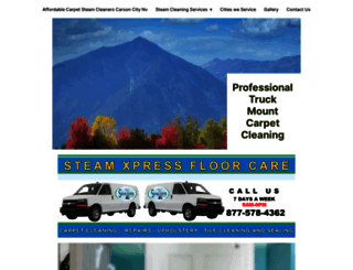 steamxpresscarpetcare.com screenshot