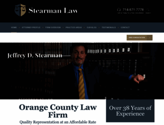 stearmanlaw.com screenshot