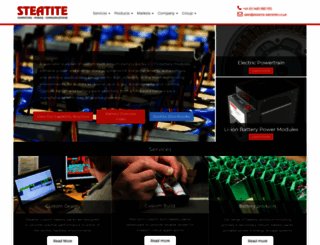steatite-batteries.co.uk screenshot