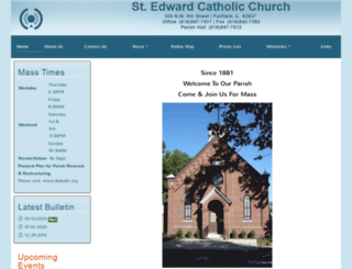 stedwardfairfield.com screenshot