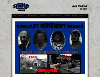 steedleymonumentworks.com screenshot