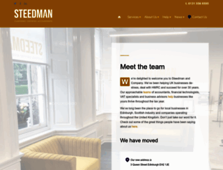 steedman.co.uk screenshot