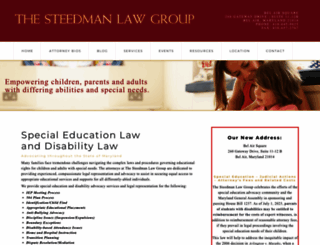 steedmanlaw.net screenshot
