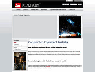 steeger.com.au screenshot