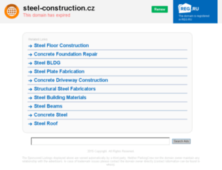 steel-construction.cz screenshot