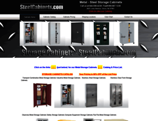 steelcabinets.com screenshot